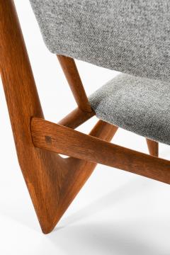 Bertil V Behrman Pair of Easy Chairs in Oak by Bertil W Behrman 1950 s - 4479133