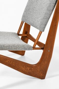 Bertil V Behrman Pair of Easy Chairs in Oak by Bertil W Behrman 1950 s - 4479136