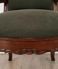 Bespoke Baroque Style Walnut Armchair circa 1990 - 3481491