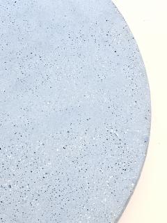 Bespoke Customizable Italian Light Blue Recycled Resin Bowl Centerpiece Wall Art - 3476748