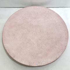 Bespoke Customizable Italian Light Pink Recycled Resin Bowl Centerpiece Wall Art - 3562915