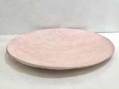 Bespoke Customizable Italian Light Pink Recycled Resin Bowl Centerpiece Wall Art - 3562916