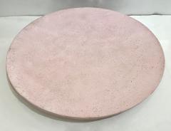Bespoke Customizable Italian Light Pink Recycled Resin Bowl Centerpiece Wall Art - 3562918