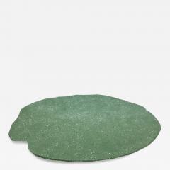 Bespoke Customizable Italian Meadow Green White Resin Bowl Centerpiece Art Wall - 3563010