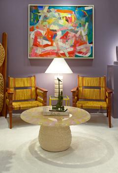 Bespoke Glass Ceramic Golf Cocktail Table - 4388788