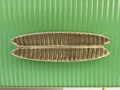 Bespoke Italian Green Yellow Brown Gray Blue Modern Brass 6 Drawer Dresser Chest - 3263454