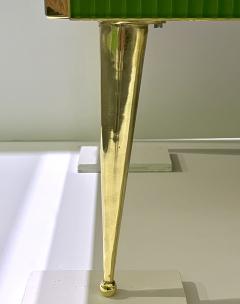 Bespoke Italian Green Yellow Brown Gray Blue Modern Brass 6 Drawer Dresser Chest - 3263455