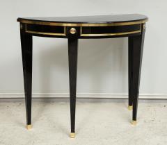 Bespoke Pair of Consoles in the Neoclassic Style with Brass Banding - 1221348