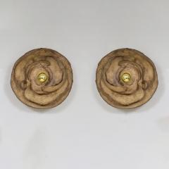 Bespoke Pair of French Papier Mache Sconces - 3509754