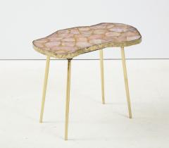 Bespoke Rose Quartz Side Table - 1576125