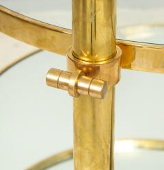 Bespoke Three Tiered Brass Tulip Table by Amir Khamneipur - 1042639