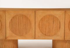 Bespoke White Oak Geometric Sideboard or Credenza Italy - 4177840