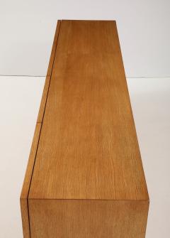 Bespoke White Oak Geometric Sideboard or Credenza Italy - 4177841