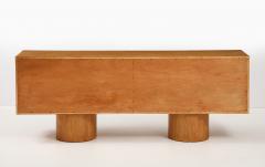 Bespoke White Oak Geometric Sideboard or Credenza Italy - 4177844