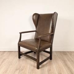Bespoke Wing Chair circa 1980 - 4817967