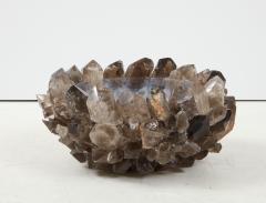 Bespoke XL Faceted Smokey Quartz Bowl - 1576150