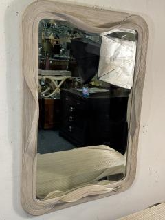 Betty Cobonpue ORGANIC MODERNIST PENCIL REED BAMBOO MIRROR AND MATCHING CONSOLE - 4245010