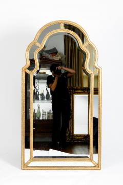 Beveled Wall Mirror w Giltwood Frame - 1129805
