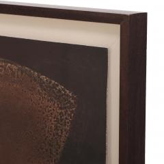 Beverly Pepper Beverly Pepper Signed Etching titled Janus Brown  - 4597451