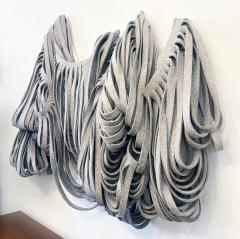 Bianca Pratorius Soft Felt Wall Sculpture Titled Folding Turns Signed 2016 - 4599468