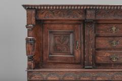 Biedermeier Antique High Board 1840s - 2257970