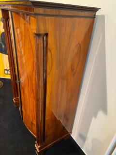 Biedermeier Armoire Walnut Veneer Full Columns Vienna Austria circa 1825 - 4269160