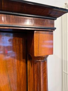 Biedermeier Armoire Walnut Veneer Full Columns Vienna Austria circa 1825 - 4269165