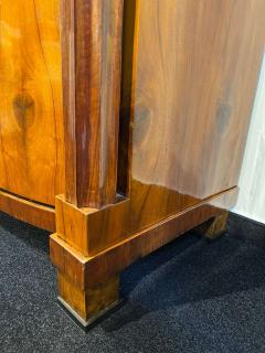 Biedermeier Armoire Walnut Veneer Full Columns Vienna Austria circa 1825 - 4269169