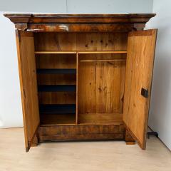 Biedermeier Armoire Walnut Veneer South Germany circa 1820 - 4254831