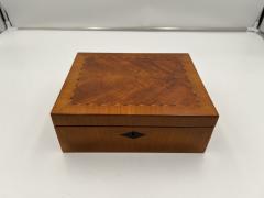 Biedermeier Box Cherry Wood with Inlays Austria circa 1820 - 3424868