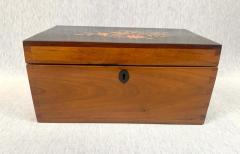 Biedermeier Box Ebonized Inlays Cherry South Germany circa 1840 - 1781289