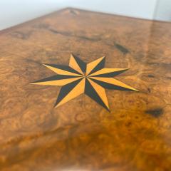 Biedermeier Box Mahogany Burlwood Oak Inlays South Germany circa 1840 - 4422362