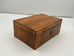 Biedermeier Box Walnut Veneer South Germany circa 1820 - 3036664
