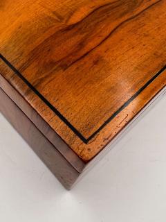 Biedermeier Box Walnut Veneer South Germany circa 1820 - 3036665