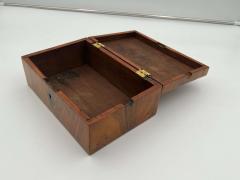 Biedermeier Box Walnut Veneer South Germany circa 1820 - 3036668
