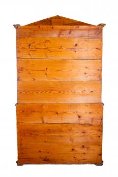 Biedermeier Cabinet Linen Press circa 1840s - 4534907