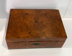 Biedermeier Casket Box Walnut and Ebony South Germany circa 1820 - 3086443