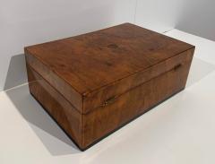 Biedermeier Casket Box Walnut and Ebony South Germany circa 1820 - 3086444