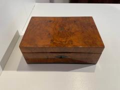 Biedermeier Casket Box Walnut and Ebony South Germany circa 1820 - 3086447