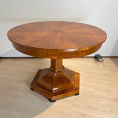 Biedermeier Center Table Cherry Wood and Veneer Austria circa 1820 - 3674461