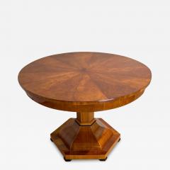 Biedermeier Center Table Cherry Wood and Veneer Austria circa 1820 - 3675891