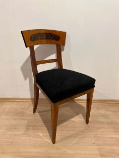 Biedermeier Chair Cherry Wood and Ink South Germany circa 1820 - 2903339