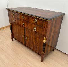 Biedermeier Chest Walnut Veneer Cherry Gold Leaf Brass Austria circa 1815 - 4248283