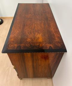 Biedermeier Chest Walnut Veneer Cherry Gold Leaf Brass Austria circa 1815 - 4248285