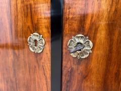 Biedermeier Chest Walnut Veneer Cherry Gold Leaf Brass Austria circa 1815 - 4248290