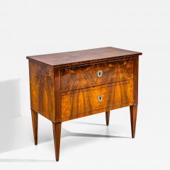 Biedermeier Chest of Drawers in Walnut circa 1820 - 4753779
