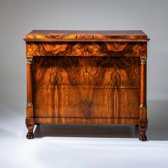 Biedermeier Chest of Drawers with Lion Paw Feet Germany Early 19th Century - 4704826
