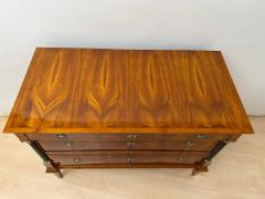 Biedermeier Commode Cherry Veneer Brass Germany circa 1820 - 4270068