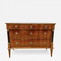 Biedermeier Commode Cherry Veneer Brass Germany circa 1820 - 4270115