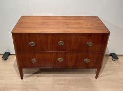 Biedermeier Commode Cherry Veneer Brass South Germany circa 1820 - 3143053